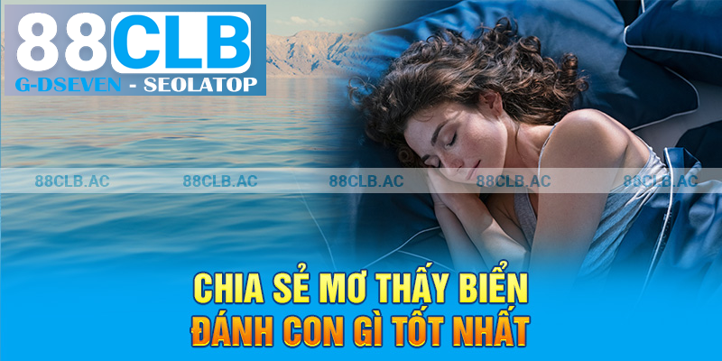 Chia sẻ mơ thấy biển đánh con gì tốt nhất