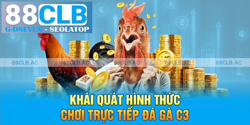 Khái quát hình thức chơi trực tiếp đá gà C3